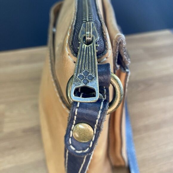 Patricia Nash Avellino Crossbody Purse Brown Black - Picture 8 of 16